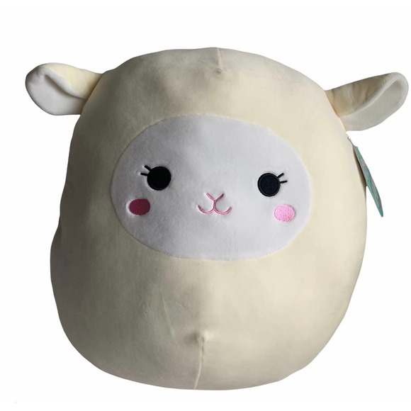 Squishmallow Sophie Lamb 16 White Plush Alpaca Llama Jumbo Pillow